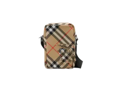 Burberry Check Phone Bag "Sand"