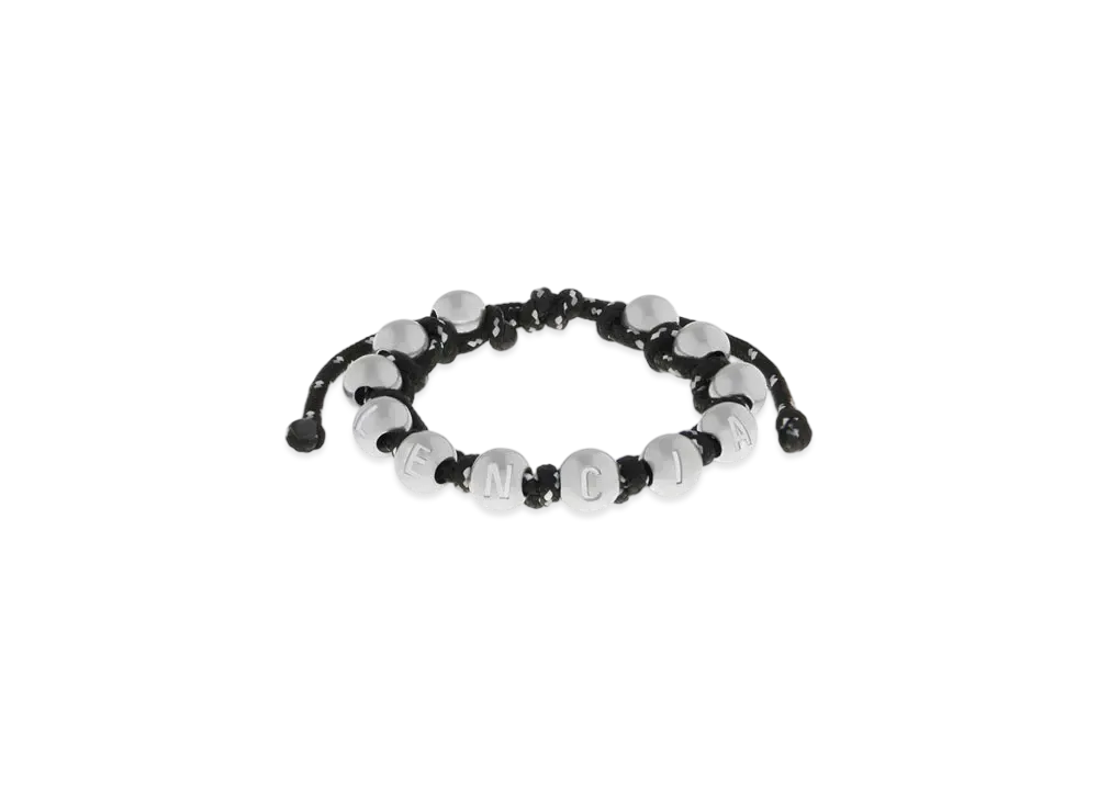 BALENCIAGA Malibu Ball Bracelet "Silver"