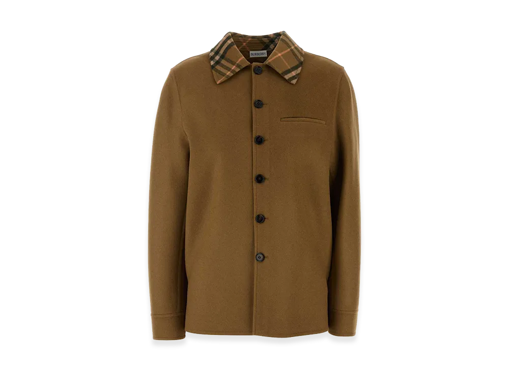 Burberry Women's Wool Coat "Biscuit Beige"
