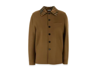 Burberry Women's Wool Coat "Biscuit Beige"