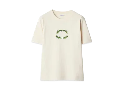 Burberry Thistle Logo Cotton T-shirt "Tundra"
