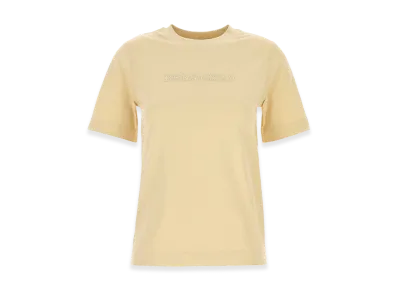 Burberry Women's Cream Cotton T-Shirt "Beige"
