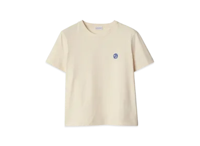 Burberry Boxy Cotton T-shirt "Tundra"