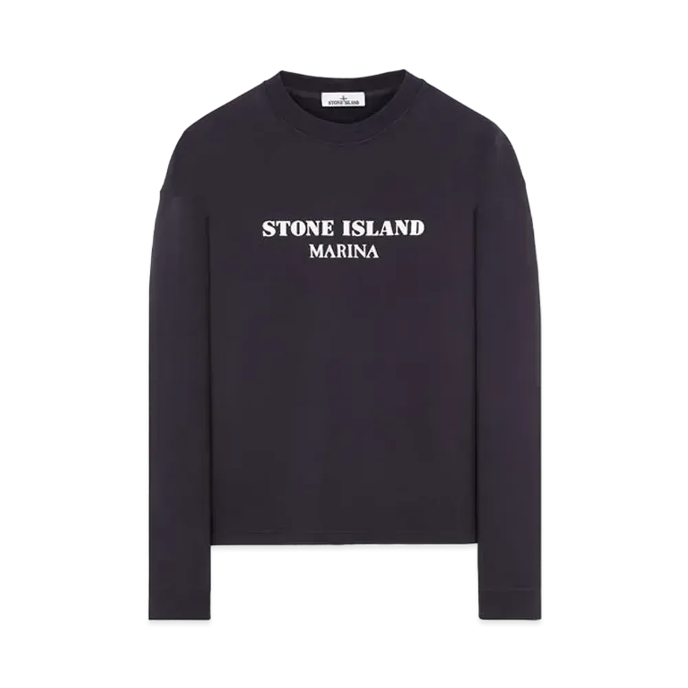 Stone Island 671X6 Marina Crew Neck Sweatshirt "Blue"