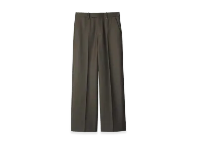 Burberry Wool Tailored Pants "Gray"