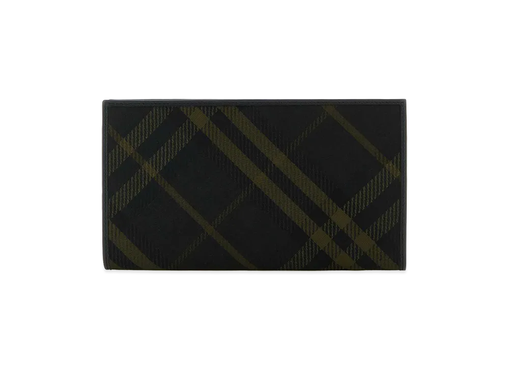 Burberry Printed E-Canvas Wallet "Printed"