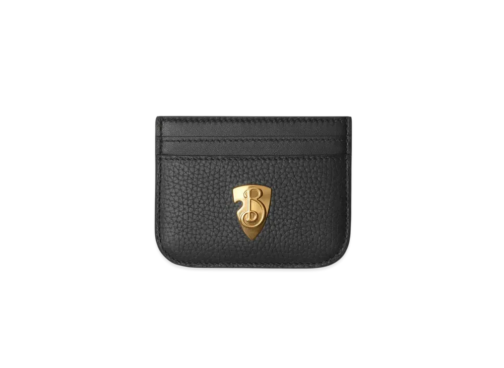 Burberry B Shield Card Case "Black"