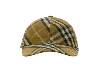 Burberry Embroidered Cotton Baseball Cap "Printed"