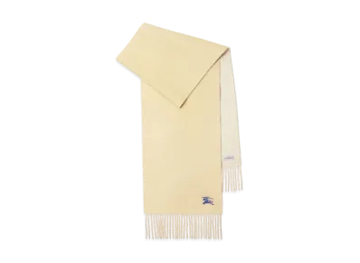 Burberry Reversible Cashmere Scarf "Sandstone"