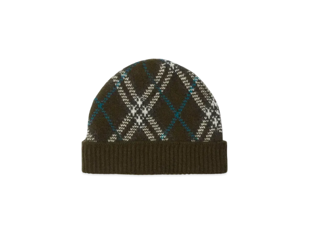 Burberry Check Cashmere Beanie "Snug"