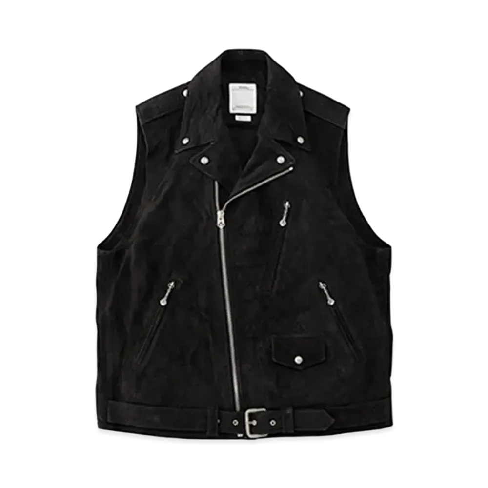 visvim STRABLER LIGHT VEST IT (FR VEG.LB) "Black"