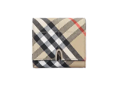 Burberry Women's LS Snip Compact Wallet CJ1 "Beige"