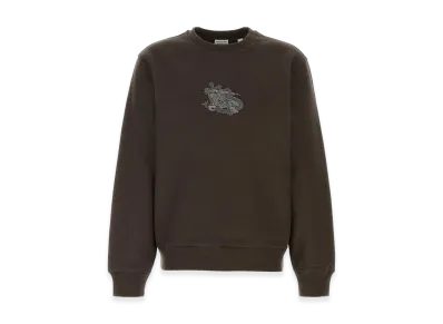 Burberry Cotton Blend Sweatshirt "Brown"