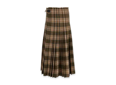 Burberry Women's Embroidered Polyester Blend Skirt "Brown"