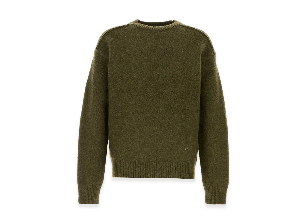Burberry Olive Wool Blend Sweater "Green"