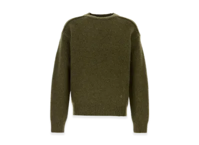 Burberry Olive Wool Blend Sweater "Green"