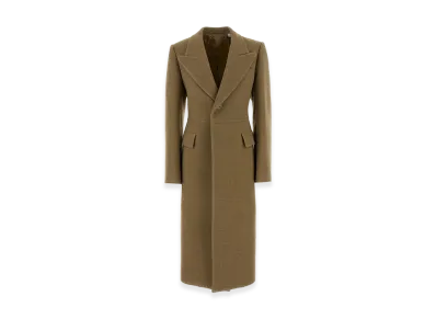 Burberry Women's Wool Blend Coat "Camel"