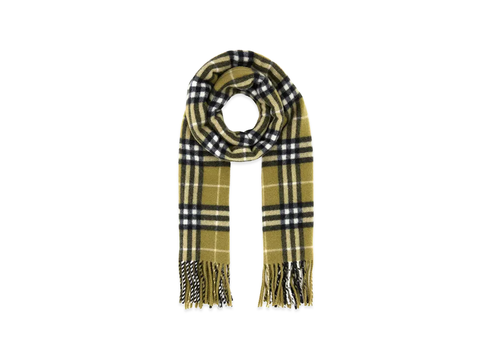Burberry Embroidered Cashmere Scarf "Printed"