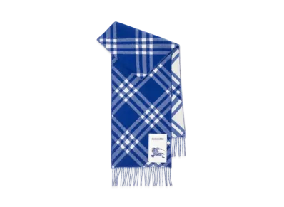 Burberry Check Cashmere Scarf "Knight"