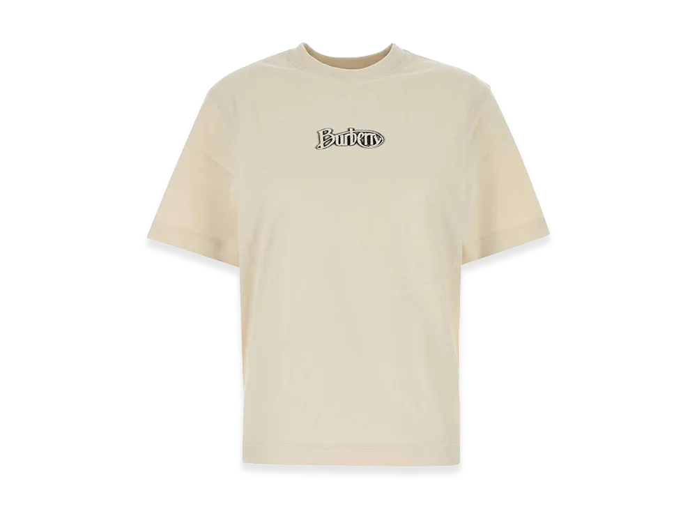 Burberry Women's Cotton T-Shirt "Beige/Sand"