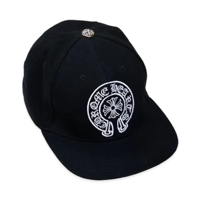 Chrome Hearts Horseshoe Baseball Cap "Black"