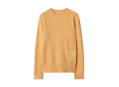 Burberry B Shield Wool Blend Sweater "Petal"