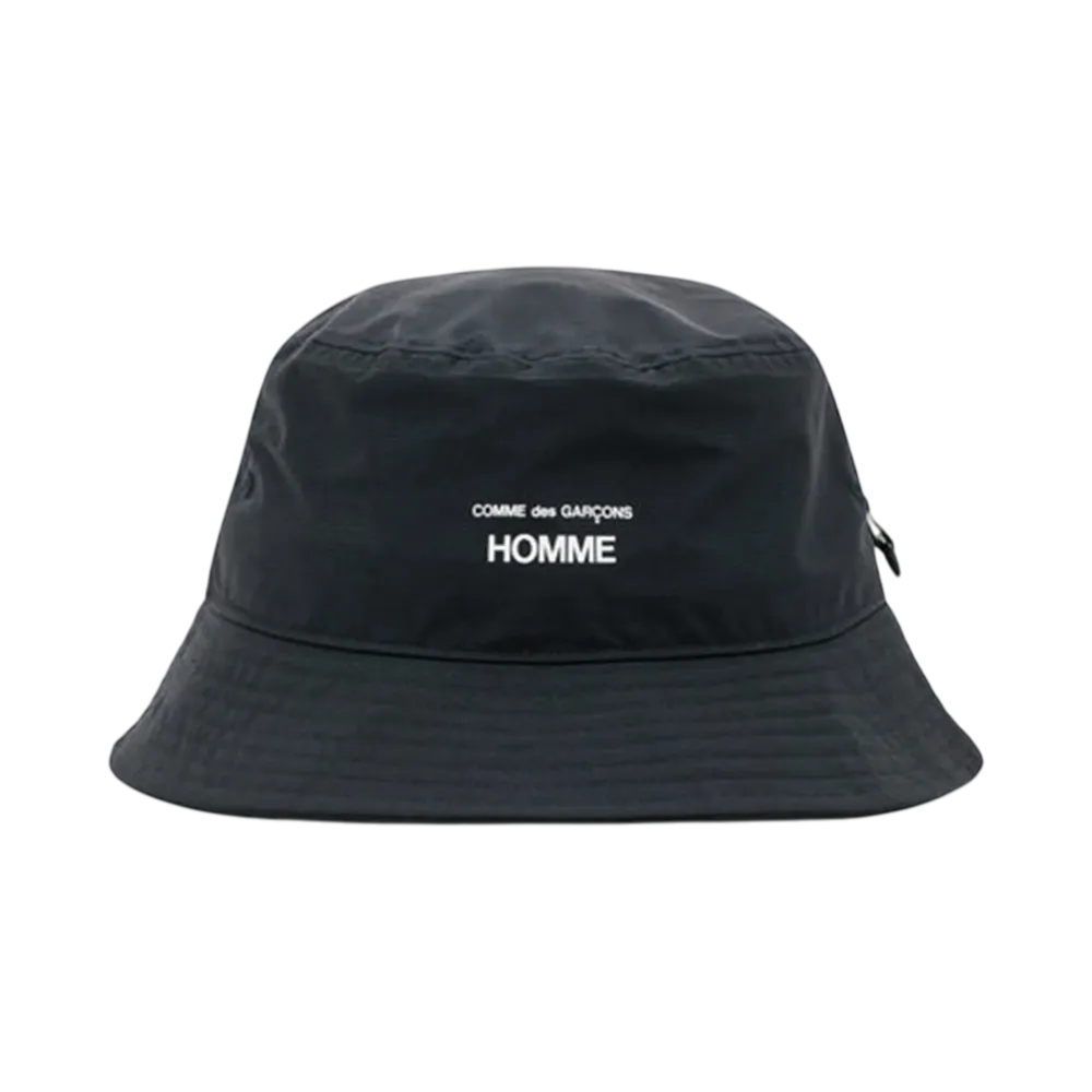 COMME des GARCONS HOMME Nylon Weather Hat Briefing "Black"