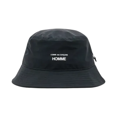 COMME des GARCONS HOMME Nylon Weather Hat Briefing "Black"