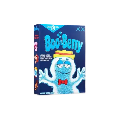 KAWS x Monsters Limited Edition Boo Berry "Blue"