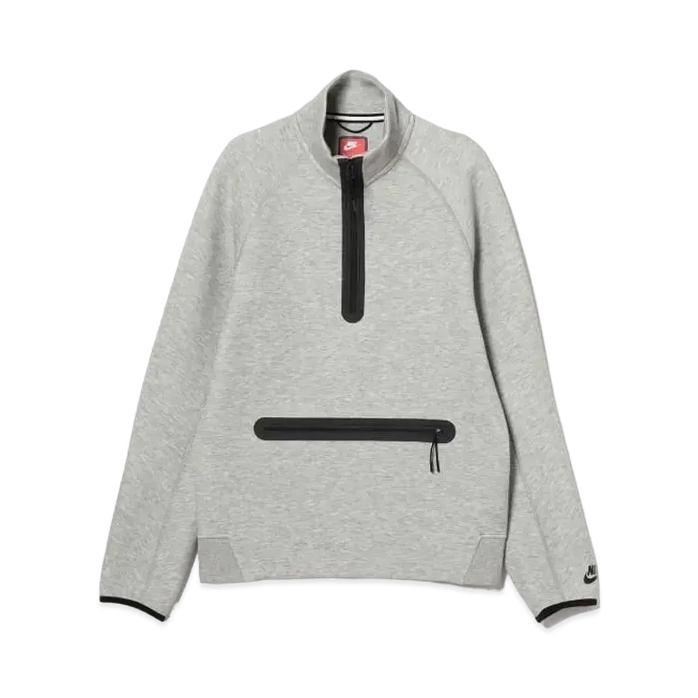Nike Tech Fleece Half Zip Sweat "Grey"