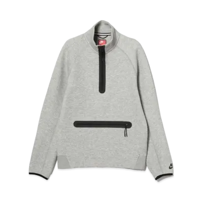 Nike Tech Fleece Half Zip Sweat "Grey"