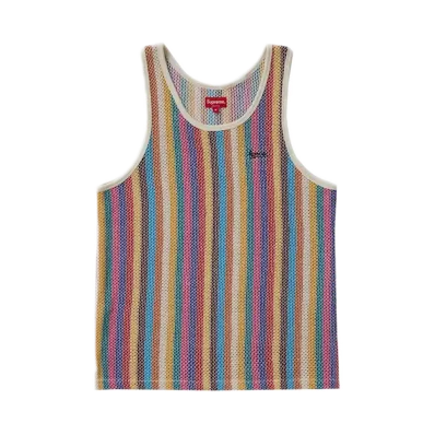 Supreme Knit Stripe Tank Top "Multi"