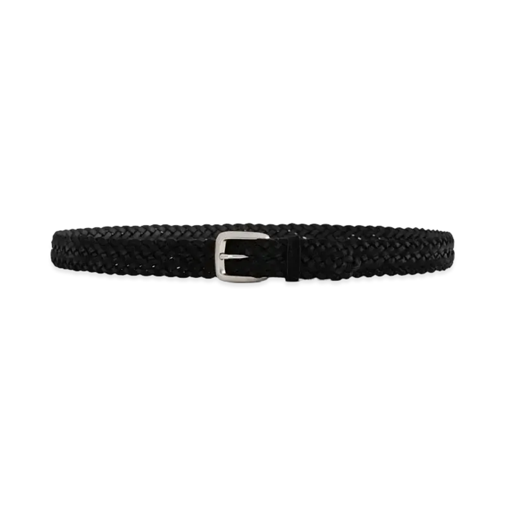 Aime Leon Dore Braided Suede Belt "Black"