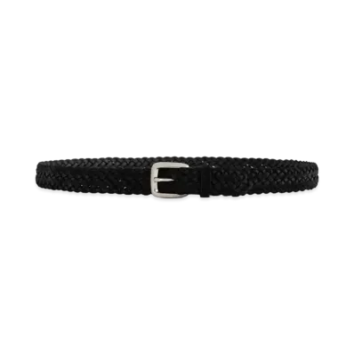Aime Leon Dore Braided Suede Belt "Black"
