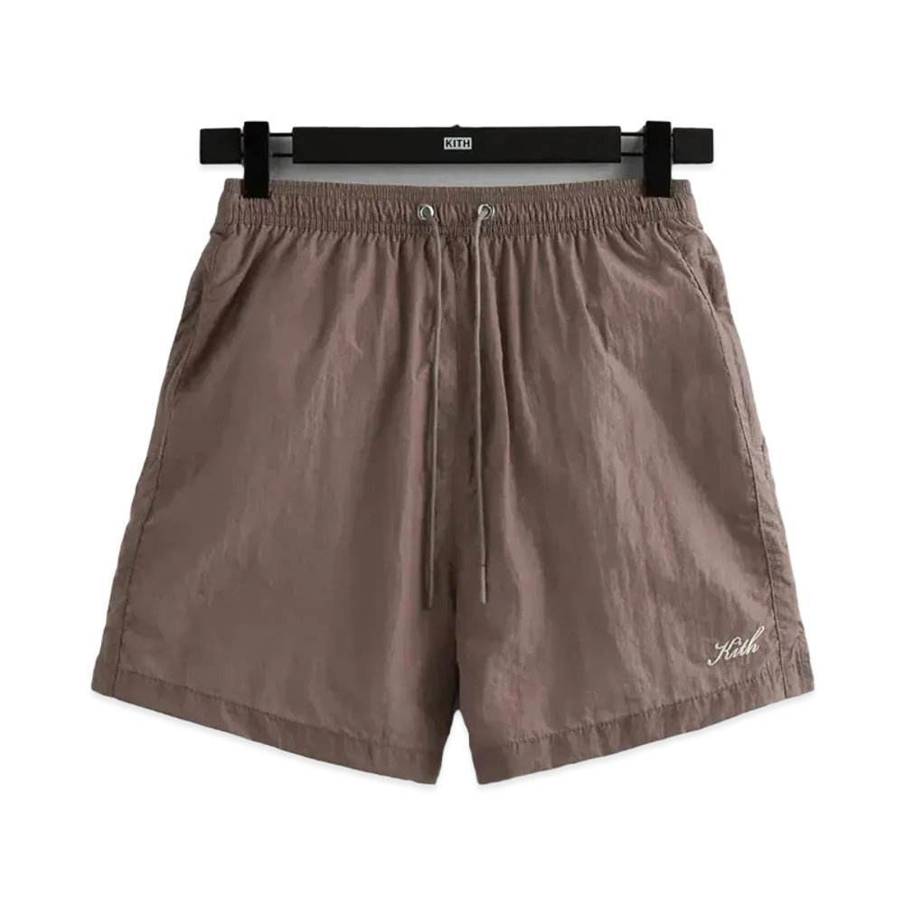 Kith Garment Washed Nylon Active Swim Short "Morganite"
