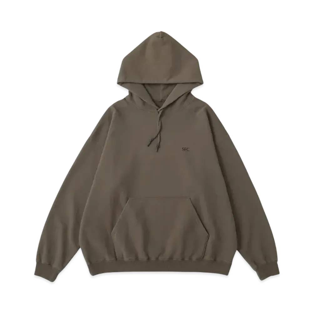 S.F.C Hoodie Washed "Olive"