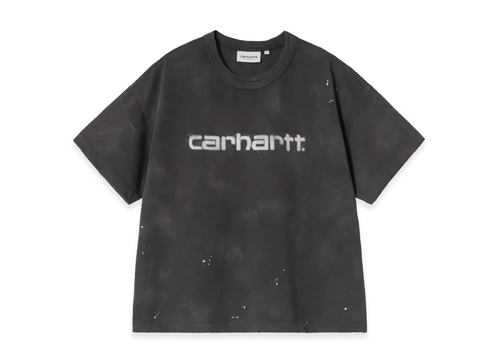 Carhartt WIP Women's S/S Painter T-Shirt "Black/Destroy Wash/Splatter"