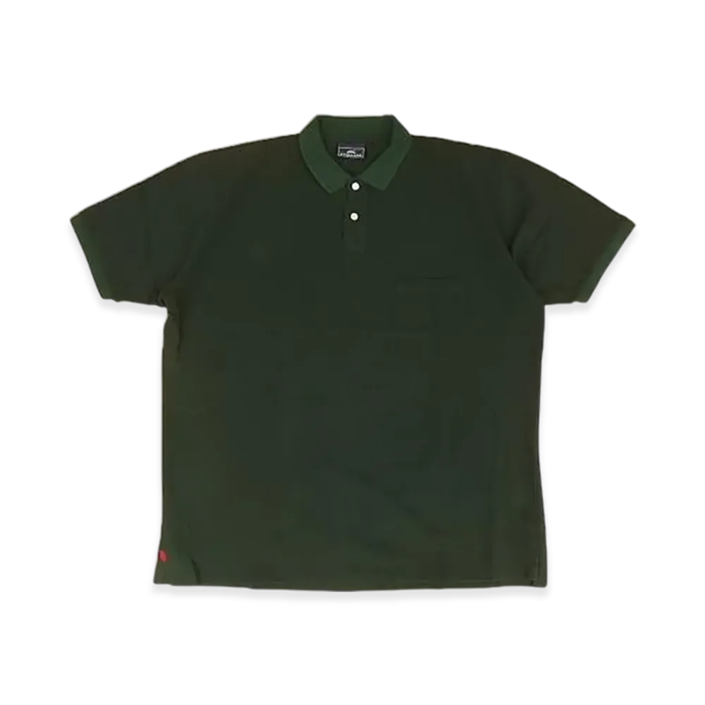 STABRIDGE x Lo Life Pique Big Polo Shirts "Forest"