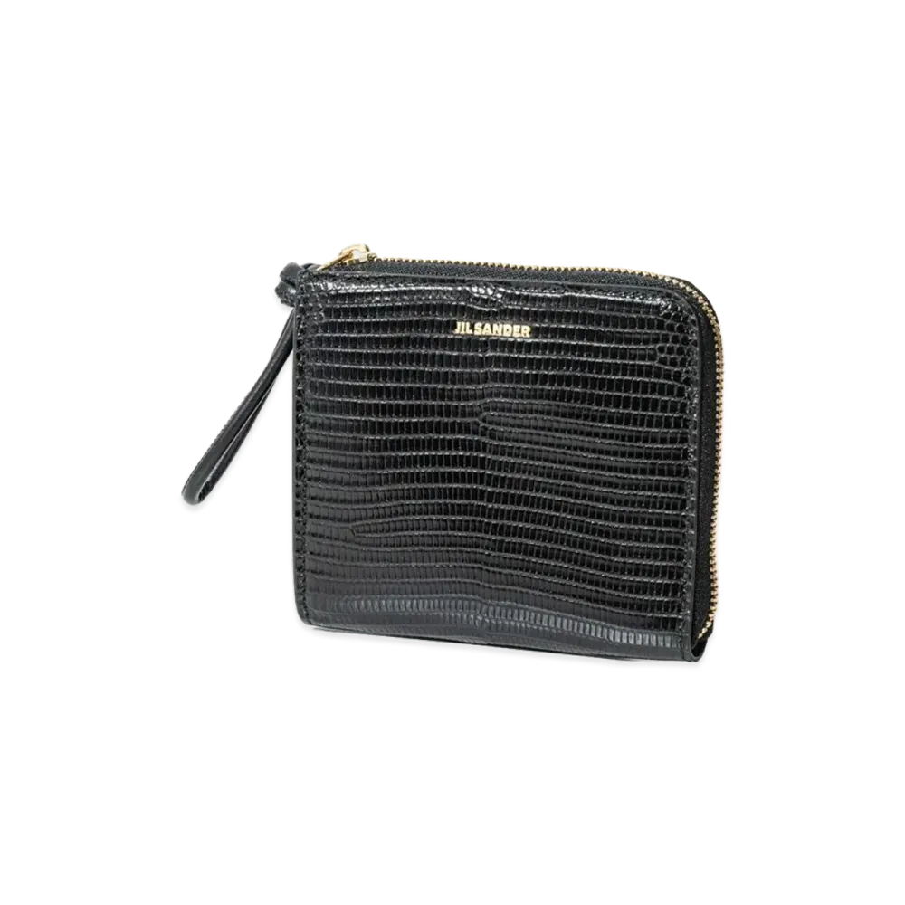 Jil Sander Women's Credit Card Purse Giro "Black"
