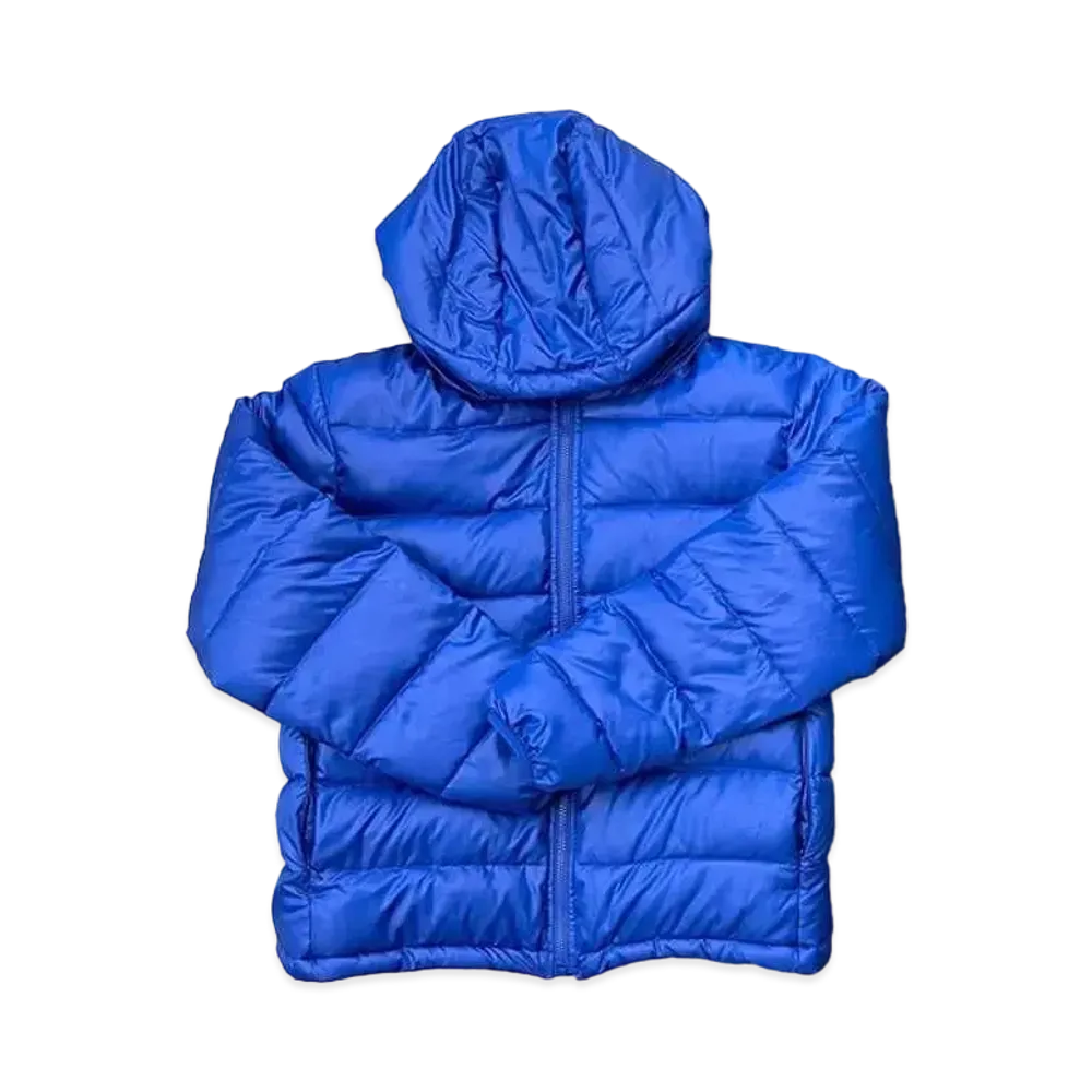 BEAMS x FUTURE ARCHIVE Down Hoodie "Blue"