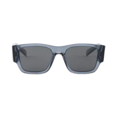 PRADA Sunglasses with Triangle Logo "Gray"