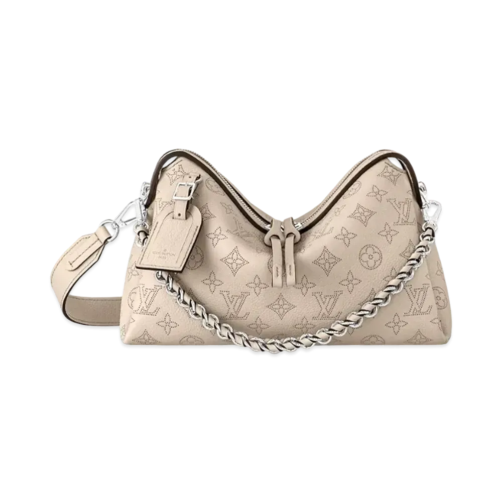 Louis Vuitton Hand It All PM Mahina Leather "Galet"