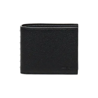 Valentino Rockstud Leather Wallet "Black"