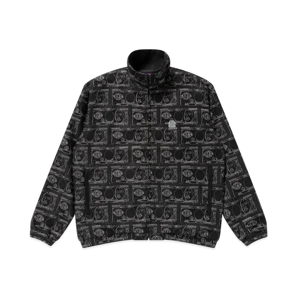 BlackEyePatch x Yuki Chiba "Billionaire" Faux Suede Track Jacket "Black"