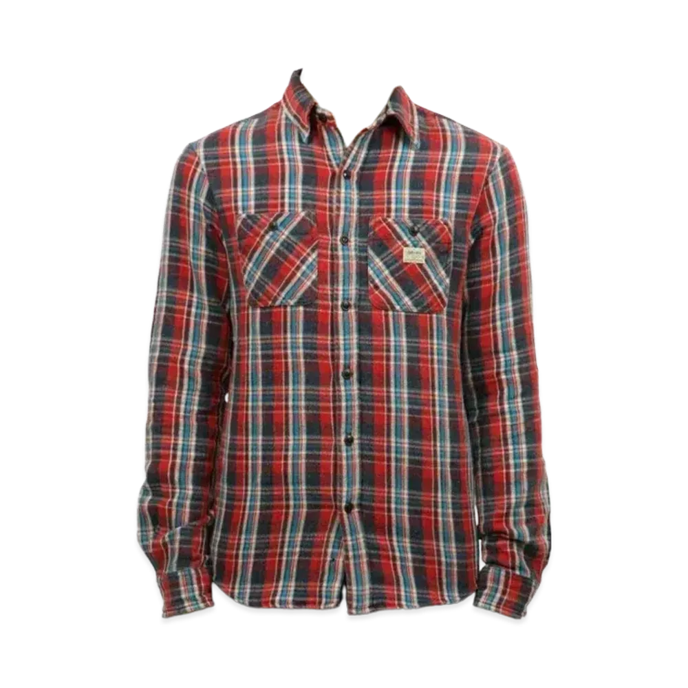 Polo Ralph Lauren Denim&Supply Long Sleeve Shirt "Navy/Red"