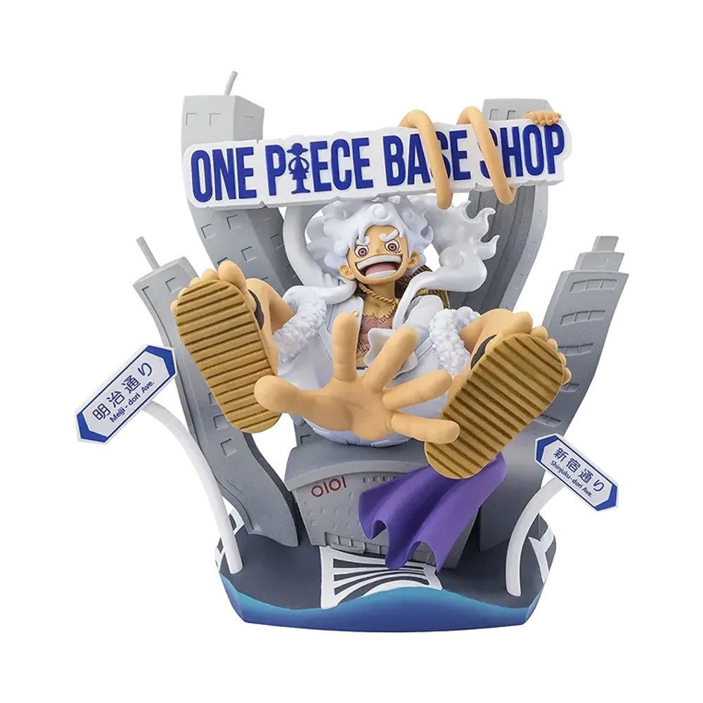 BANDAI "FiguartsZERO" -ONE PIECE- Monkey D. Luffy - Gear 5 - Shinjuku Marui Main Building - ONE PIECE BASE SHOP LIMITED