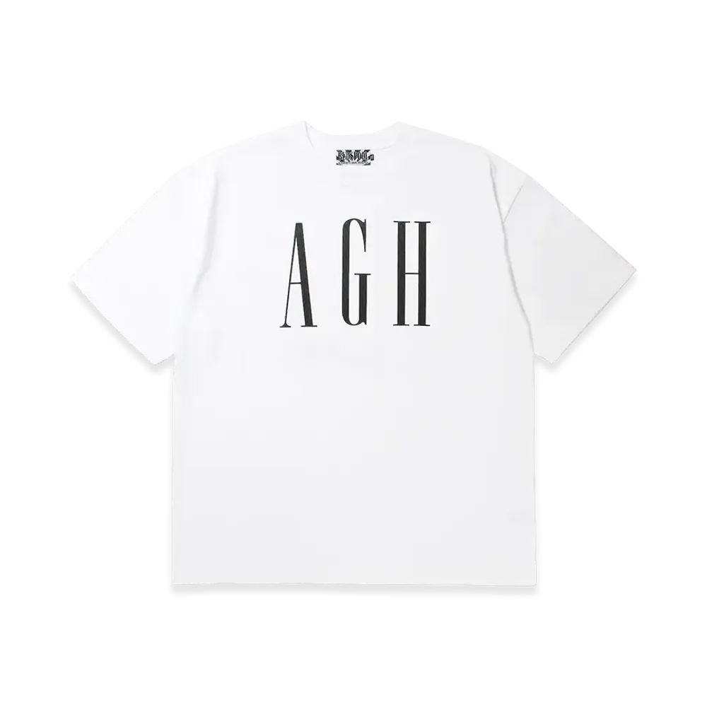 APHRODITEGANG AGH Big Logo S/S Tee "White/Black"