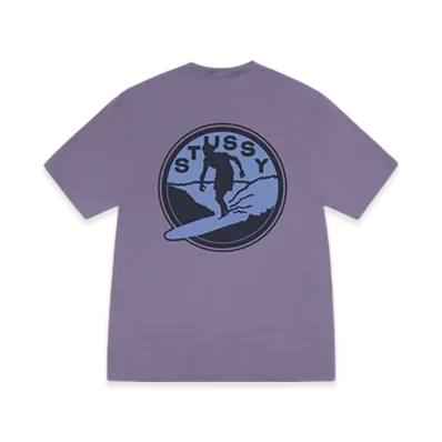 Stussy Surf Club Tee Pigment Dyed "Grape"