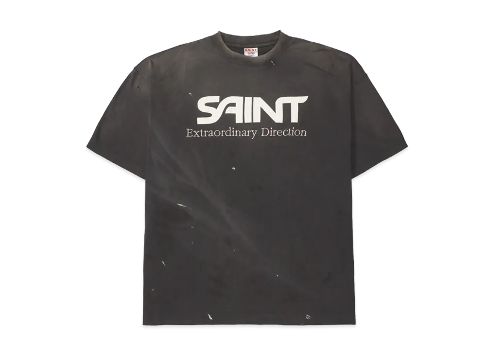 SAINT Mxxxxxx SS T-Shirt/Embroidery "Black"