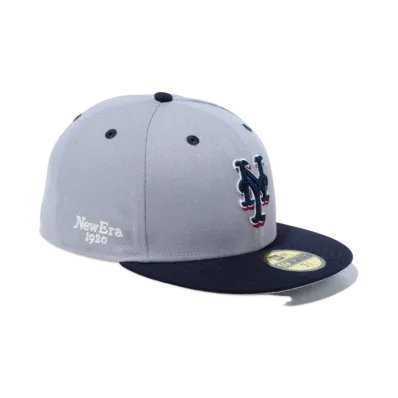 NEW ERA BLACK LABEL SS24 59Fifty New York Mets "Grey"